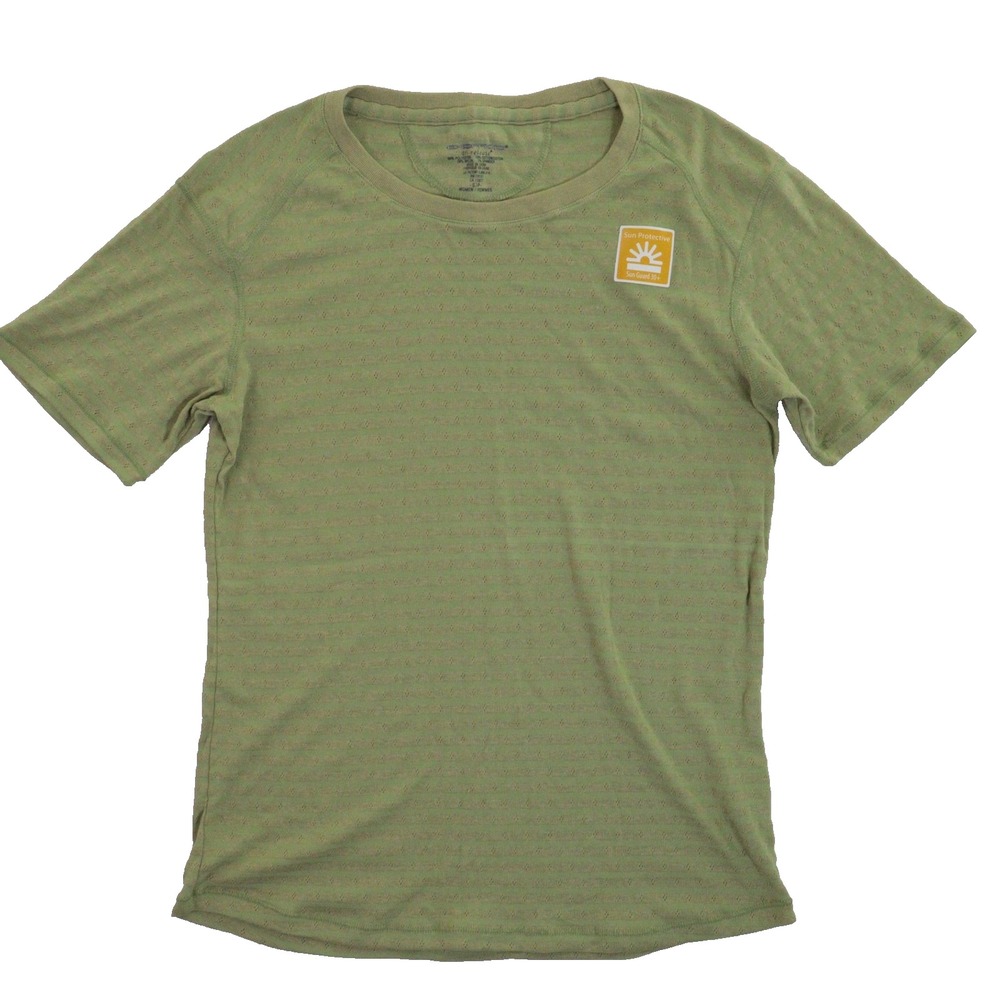 ExOfficio T-Shirt Sun Guard Performance Stretch Green Women S